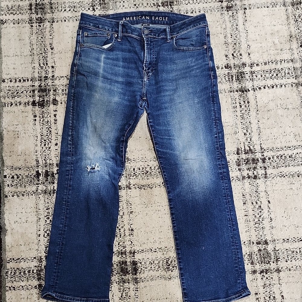 American Eagle Outfitters Men's Relaxed Denim Jeans